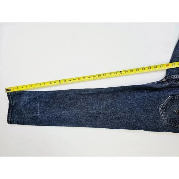 Levi's Size 30X32 Men's 505 Blue Denim 5 Pocket Logo Tag Jeans - Picture 8 of 13